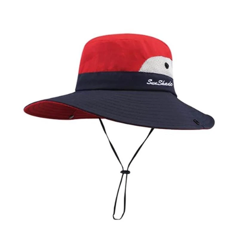 Ponytail Sun Hat With Uv Protection