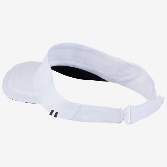 white tennis visor back white tennis visor back