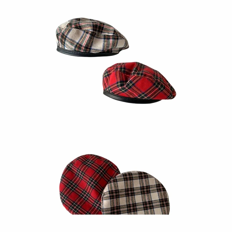 Winter Plaid Beret Winter Plaid Beret